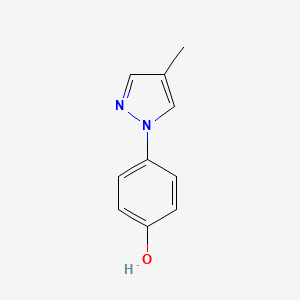 4-(4-methyl-1H-pyrazol-1-yl)phenol