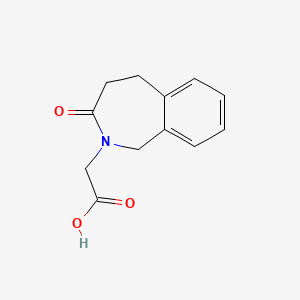 (3-Oxo-1,3,4,5-tetrahydro-2H-2-benzazepin-2-yl)acetic acid