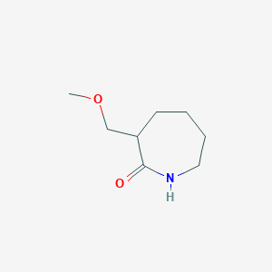 3-(Methoxymethyl)azepan-2-one