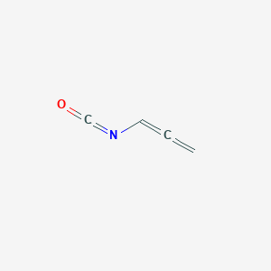 molecular formula C4H3NO B14274854 1-Isocyanatopropadiene CAS No. 141461-91-8