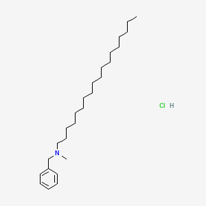 molecular formula C26H48ClN B14274912 N-benzyl-N-methyloctadecan-1-amine;hydrochloride CAS No. 134699-42-6