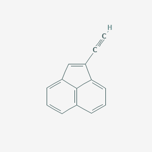 molecular formula C14H8 B14275174 Acenaphthylene, 1-ethynyl- CAS No. 135509-94-3