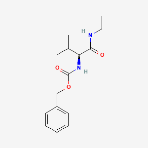 benzyl N-[(2S)-1-(ethylamino)-3-methyl-1-oxobutan-2-yl]carbamate
