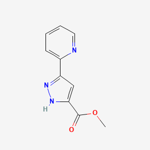 Methyl 3-(pyridin-2-yl)-1H-pyrazole-5-carboxylate