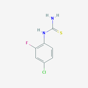 (4-Chloro-2-fluorophenyl)thiourea