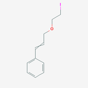 molecular formula C11H13IO B14275342 [3-(2-Iodoethoxy)prop-1-EN-1-YL]benzene CAS No. 137258-14-1