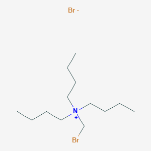 molecular formula C13H29Br2N B14275352 N-(Bromomethyl)-N,N-dibutylbutan-1-aminium bromide CAS No. 138234-96-5