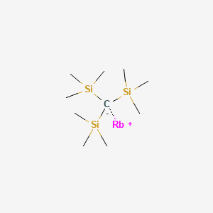 molecular formula C10H27RbSi3 B14275375 Rubidium tris(trimethylsilyl)methanide CAS No. 165610-12-8