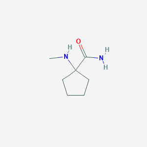 1-(Methylamino)cyclopentane-1-carboxamide