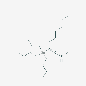 molecular formula C23H46Sn B14275454 Tributyl(undeca-2,3-dien-4-yl)stannane CAS No. 131043-65-7