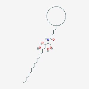 molecular formula C43H85NO5 B142755 Halyminine CAS No. 129780-95-6