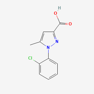 1-(2-chlorophenyl)-5-methyl-1H-pyrazole-3-carboxylic acid