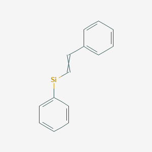 molecular formula C14H12Si B14275578 CID 70270840 