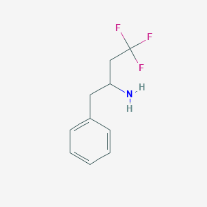 4,4,4-Trifluoro-1-phenylbutan-2-amine
