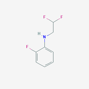 N-(2,2-difluoroethyl)-2-fluoroaniline