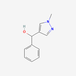 (1-methyl-1H-pyrazol-4-yl)(phenyl)methanol
