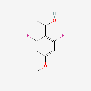 B1427570 1-(2,6-Difluoro-4-methoxyphenyl)ethanol CAS No. 1250487-28-5