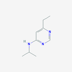 6-ethyl-N-(propan-2-yl)pyrimidin-4-amine