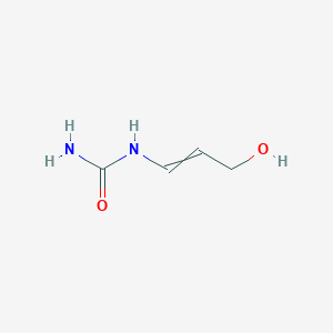 molecular formula C4H8N2O2 B14275713 N-(3-Hydroxyprop-1-en-1-yl)urea CAS No. 138846-85-2