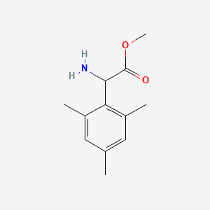 Methyl 2-amino-2-(2,4,6-trimethylphenyl)acetate