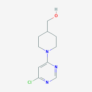 (1-(6-Chloropyrimidin-4-yl)piperidin-4-yl)methanol