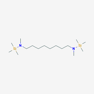 molecular formula C16H40N2Si2 B14275890 N~1~,N~8~-Dimethyl-N~1~,N~8~-bis(trimethylsilyl)octane-1,8-diamine CAS No. 160109-15-9