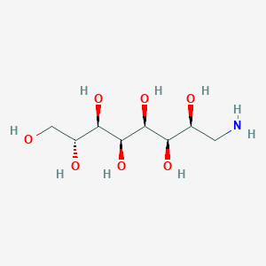 molecular formula C8H19NO7 B142759 Glucotalooctamine CAS No. 133397-25-8