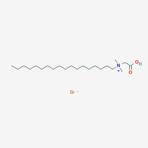 molecular formula C22H46BrNO2 B14275911 N-(Carboxymethyl)-N,N-dimethyloctadecan-1-aminium bromide CAS No. 131293-23-7