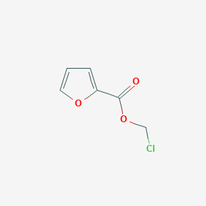 molecular formula C6H5ClO3 B14275962 Chloromethyl furan-2-carboxylate CAS No. 127039-04-7