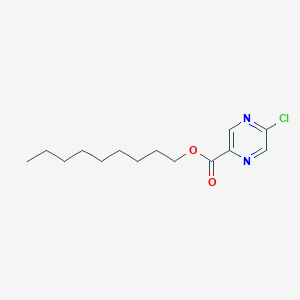 molecular formula C14H21ClN2O2 B14276013 Nonyl 5-chloropyrazine-2-carboxylate CAS No. 169335-45-9