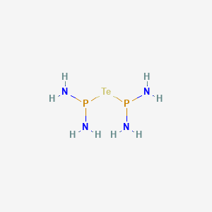 molecular formula H8N4P2Te B14276035 Tellurodiphosphorous tetraamide CAS No. 133754-41-3