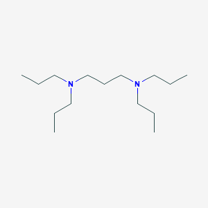 molecular formula C15H34N2 B14276061 N~1~,N~1~,N~3~,N~3~-Tetrapropylpropane-1,3-diamine CAS No. 135133-82-3