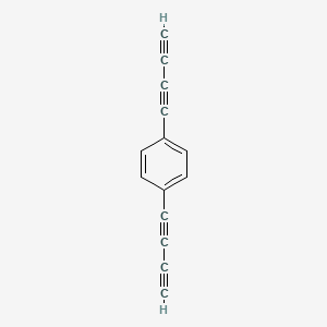 molecular formula C14H6 B14276115 1,4-Di(buta-1,3-diyn-1-yl)benzene CAS No. 141135-35-5