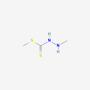 molecular formula C3H8N2S2 B14276135 Methyl 2-methylhydrazine-1-carbodithioate CAS No. 131815-34-4