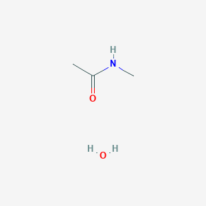 molecular formula C3H9NO2 B14276189 n-Methylacetamide-water CAS No. 173846-11-2