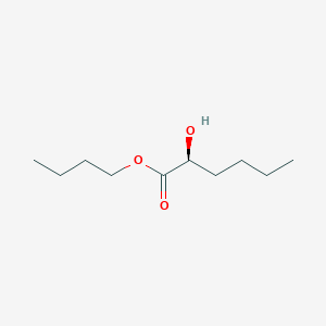 molecular formula C10H20O3 B14276236 Butyl (2S)-2-hydroxyhexanoate CAS No. 132513-53-2
