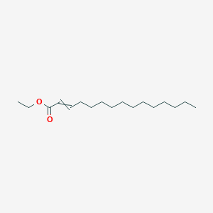 molecular formula C17H32O2 B14276242 Ethyl pentadec-2-enoate CAS No. 165601-77-4