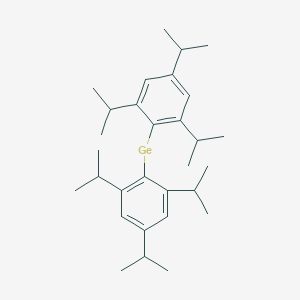 molecular formula C30H46Ge B14276303 Bis(2,4,6-triisopropylphenyl)-lambda2-germane 