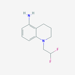 1-(2,2-Difluoroethyl)-1,2,3,4-tetrahydroquinolin-5-amine