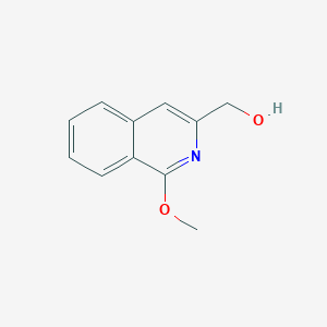 molecular formula C11H11NO2 B1427636 (1-Methoxyisoquinolin-3-yl)methanol CAS No. 1251128-55-8