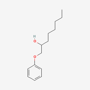 molecular formula C14H22O2 B14276401 1-Phenoxyoctan-2-OL CAS No. 140193-28-8