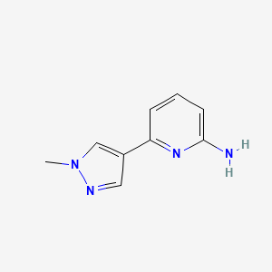 6-(1-methyl-1H-pyrazol-4-yl)pyridin-2-amine