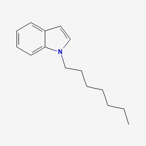 molecular formula C15H21N B14276465 1-heptyl-1H-indole CAS No. 129046-52-2