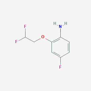 2-(2,2-Difluoroethoxy)-4-fluoroaniline