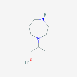 2-(1,4-Diazepan-1-yl)propan-1-ol