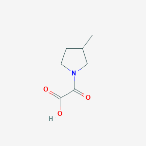 2-(3-Methylpyrrolidin-1-yl)-2-oxoacetic acid