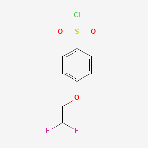 4-(2,2-Difluoroethoxy)benzene-1-sulfonyl chloride