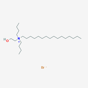 molecular formula C26H56BrNO B14276877 1-Hexadecanaminium, N,N-dibutyl-N-(2-hydroxyethyl)-, bromide CAS No. 160653-08-7