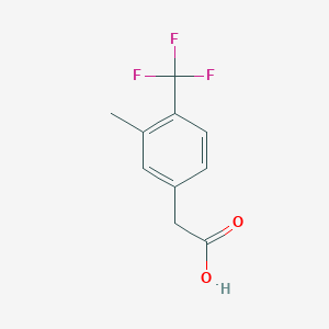 2-(3-Methyl-4-(trifluoromethyl)phenyl)acetic acid