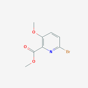 molecular formula C8H8BrNO3 B1427701 Methyl 6-bromo-3-methoxypicolinate CAS No. 945954-94-9